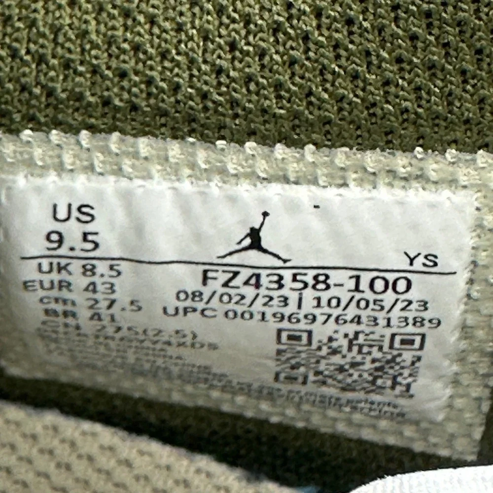 Nike FZ4358-100‎ Air Jordan Legacy 312 x PSG Mens 9.5 Low 4th Kit Shoes
